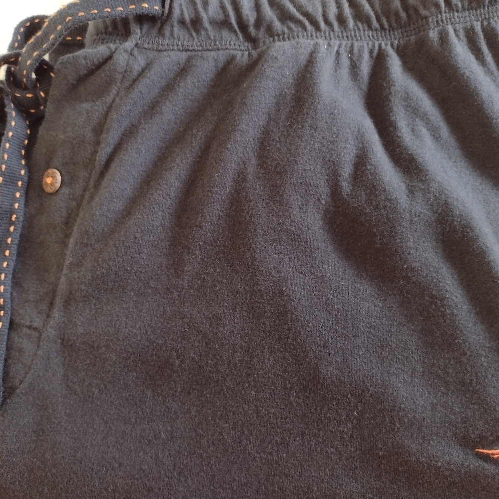 Tommy Bahama Black Lounge pants.  Corral stitching. Size Large - Picture 7 of 11